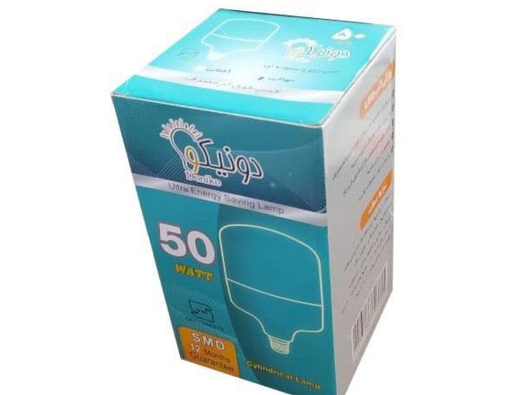 لامپ 50 وات دونیکو مهتابی E27
