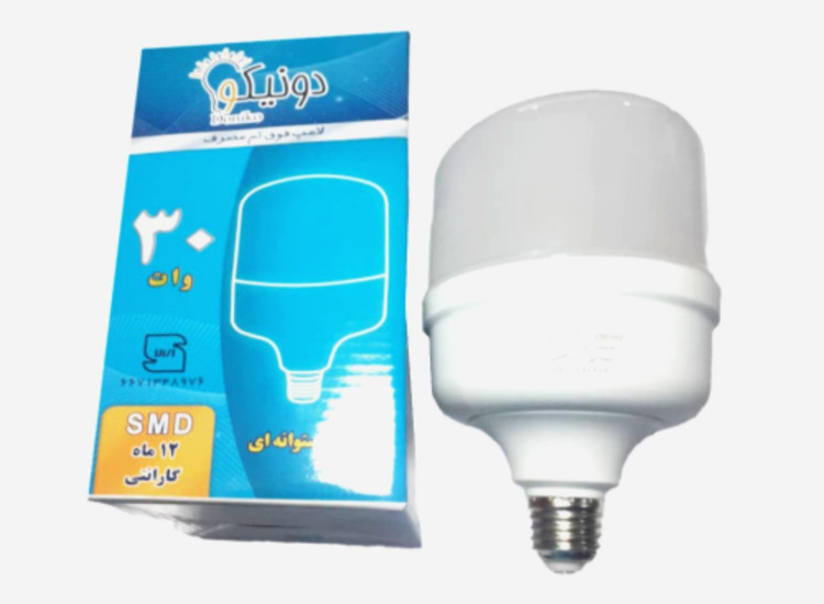 لامپ 30 وات دونیکو مهتابی E27