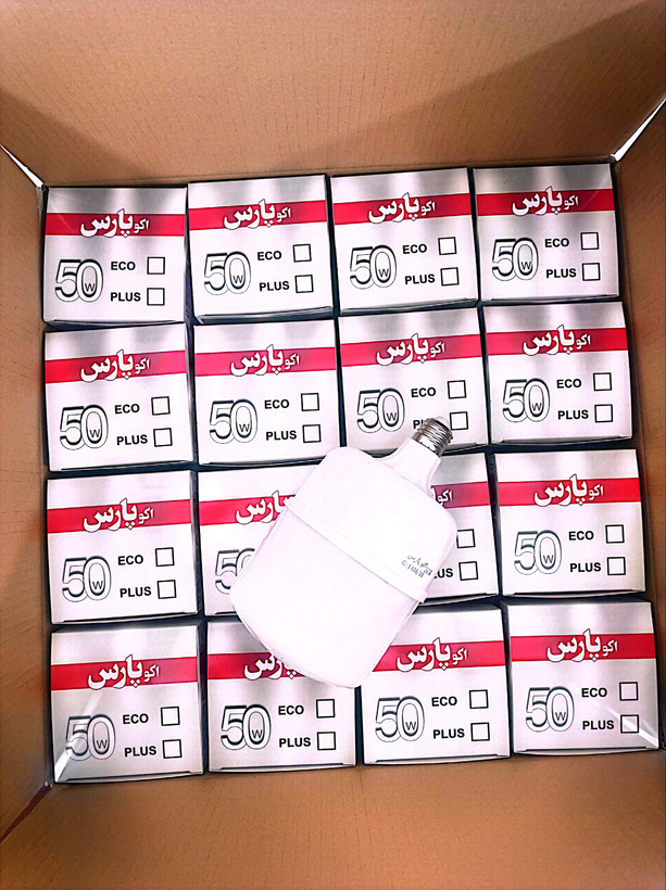 لامپ فوق کم مصرف ال ای دی LED اکوپارس 50 وات مهتابی