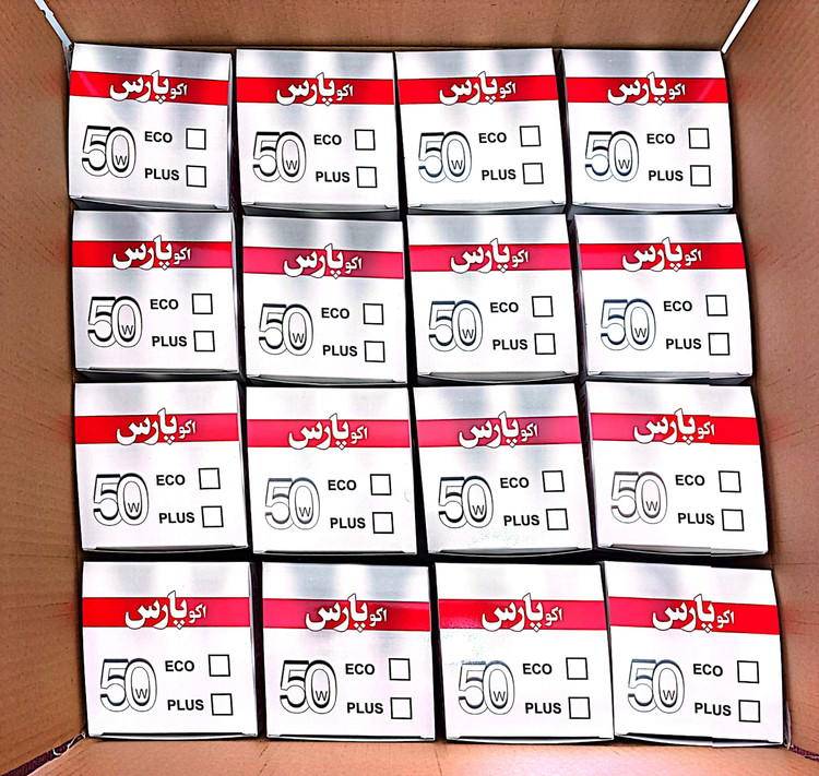 لامپ فوق کم مصرف ال ای دی LED اکوپارس 50 وات مهتابی