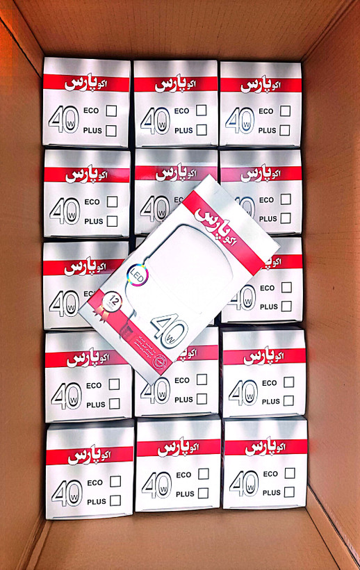 لامپ کم مصرف ال ای دی LEDاکو پارس 40 وات E27 مهتابی